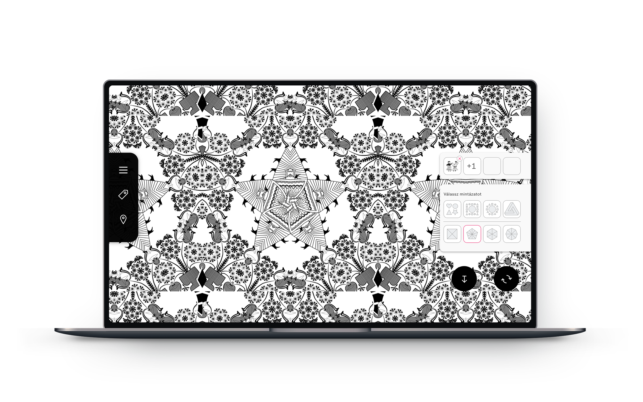 MotifCreator Application Screen 2